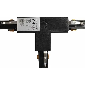 Bodové svítidlo MILAGRO Spojka pro lištový systém osvětlení, černá, 3 okruhy