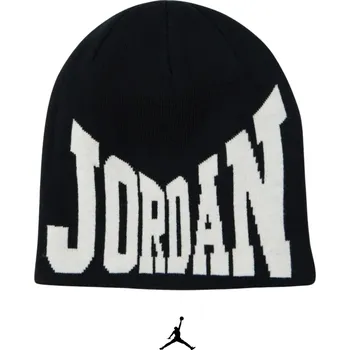 Čepice Jordan čepice beanie černá, univerzální velikost