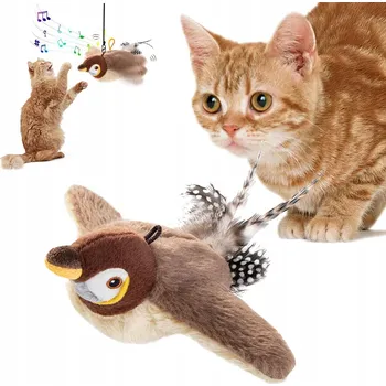 Hračka pro kočku Interaktivní Hračka pro kočky Fun Melodic Pták se zvukovým čipem