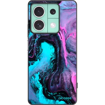 Pouzdro na mobilní telefon Picasee silikonový černý obal pro Xiaomi Redmi Note 13 5G - Lean 2