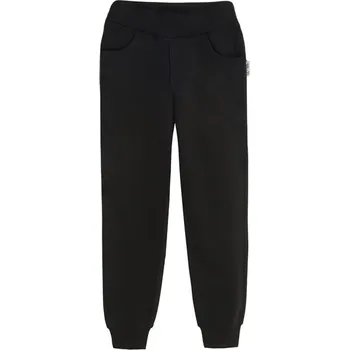 Chlapecké kalhoty Černé kalhoty pro chlapce Nicol, vel. 140