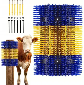 Drbadlo pro skot a koně 44,5 x 29,97 cm pohodlný Kartáč na masáž koní