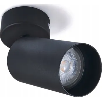 Stropní svítidlo Berge černé hliníkové 1x GU10 moderní