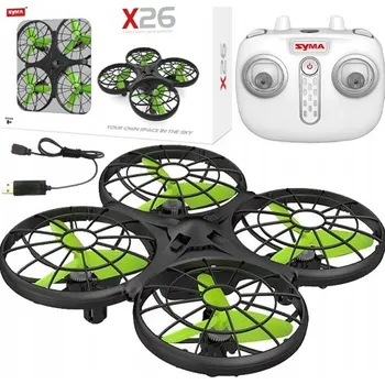 Dron DRON PRO DĚTI DÁLKOVĚ OVLÁDANÝ INTELIGENTNÍ SYMA X26 2.4GHz LED 3D REŽIM