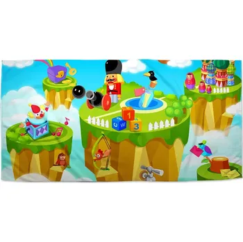 Osuška Sablio Ručník Dětský motiv 2 - 50x100 cm