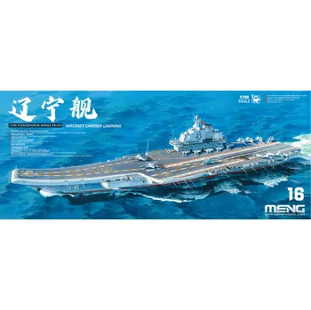 Plastikový model Letadlová loď Aircraft Carrier Liaoning model PS-010 Meng