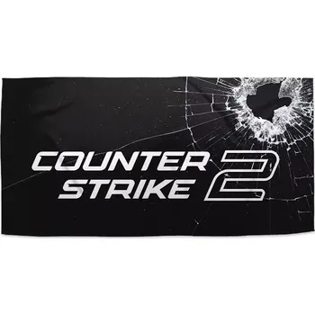 Osuška Sablio Ručník Counter Strike 2 Průstřel - 50x100 cm