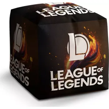 Taburet Sablio Taburet Cube League of Legends Abstract: 40x40x40 cm