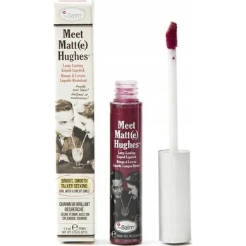 Lesk na rty Červený matný lesk na rty s prodlouženou výdrží the Balm