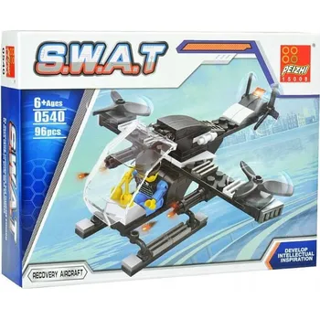 ostatní stavebnice Stavebnice 96 dílků S.W.A.T - vyprošťovací vrtulník