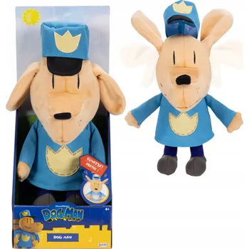 plyšák Dogman plyšová hračka s pohyblivými prvky a zvuky, 25 cm