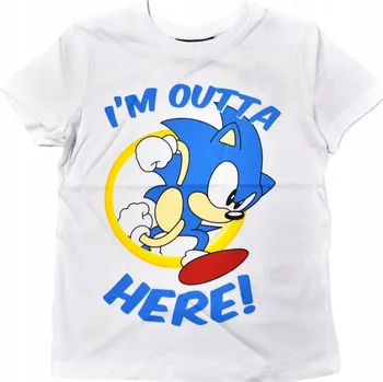 EplusM dětské tričko bílé bavlna velikost 122