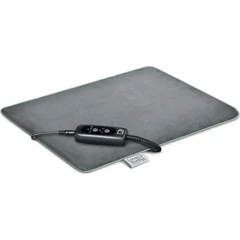 Pelíšek pro psa Beurer Lilli vyhřívaná podložka 41 x 34 cm šedá