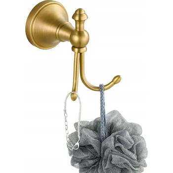 Věšák Háček na hmoždinky Msanit zlatý