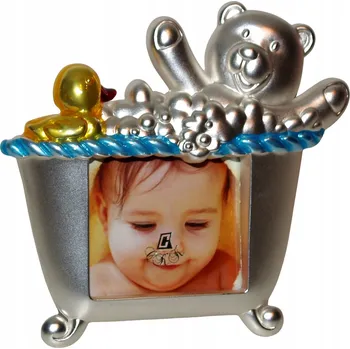 Obraz Rámeček na fotku 5x5 cm Miminko, první koupel