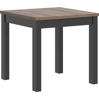 Jídelní stůl Stůl Maren 80 - Black Red White - BRW Dub monastery / černý 80x77 cm