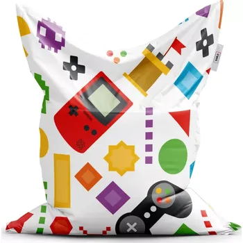 Sedací pytel Sablio Sedací vak Classic Videohra - 150x100 cm