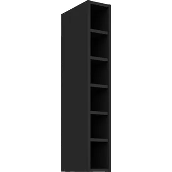 Kuchyňská linka Nábytek PEGAS s.r.o. Horní skřínka ARONA - 15 G-90 OTW, Černá mat