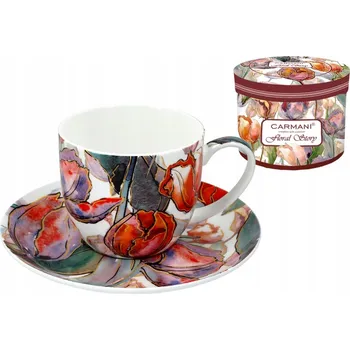 Šálek s podšálkem - Floral Story (CARMANI)