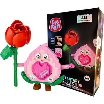 ostatní stavebnice 17804 z Stavebnice elefun fantasy kolekce zamilovaná broskev