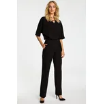 MOE dámský overal M334 černý krátký rukáv dlouhý velikost XL