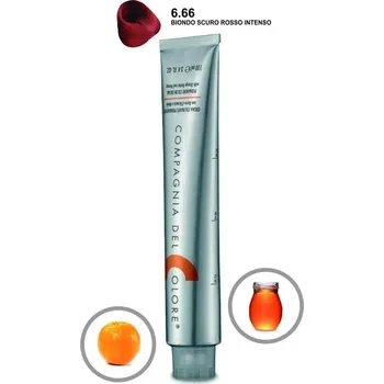 Barva na vlasy Compagnia Del Colore barva na vlasy 6.66 100 ml