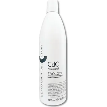 Barva na vlasy Compagnia Del Colore oxidační krémová emulze 7 vol. 1000 ml