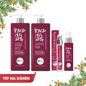 Šampon BBcos botoxová sada šampon 1000 ml + maska 1000 ml + filler 50 ml + booster 100 ml
