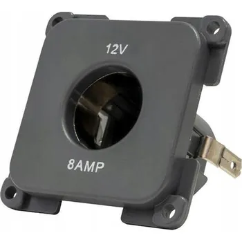 Elektrická zásuvka Zásuvka do karavanu nástěnná 12V HABA