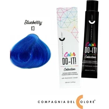 Barva na vlasy Compagnia Del Colore barva na vlasy DO-IT BLUEBERRY 100 ml