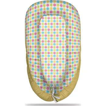 Hnízdečko pro miminko Sablio Hnízdečko pro miminko Veselé barevné puntíky