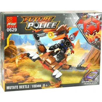 ostatní stavebnice Stavebnice 100 dílků Future Police - mutate beetle