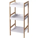 KOUPELNOVÝ SLOUPEK BAMBUSOVÝ 36 X 33 X 80 CM POLICE MDF FSC