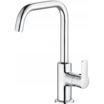 Vodovodní baterie Stojánková umyvadlová baterie Grohe PURE&EASY stříbrná