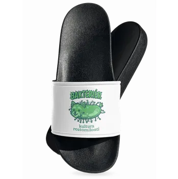 Pánské pantofle Bastard Bakteriér pantofle White