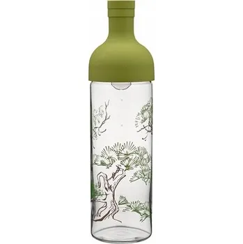 Láhev HARIO SKLENĚNÁ LÁHEV S FILTREM PRO PŘÍPRAVU COLD BREW AYA PINE TREE ZELENÁ 750ml