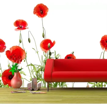 Tapeta Sablio Tapeta Vlčí máky - 125x75 cm