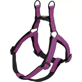 Postroj pro psa Nobby Classic Reflect Soft reflexní postroj S 40-56cm fialová
