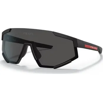 Cyklistické kalhoty Sluneční brýle Prada PS 04WS DG006F39 Černá pryžová/Tmavě šedá
