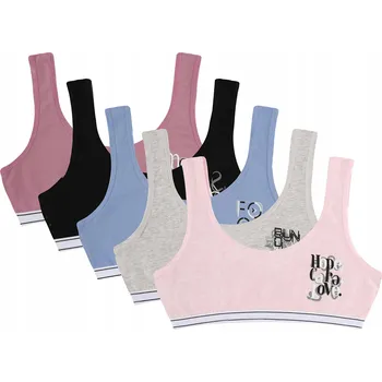 Podprsenka Dětská podprsenka/top 146-152 - SADA 5 KUSŮ LILLY BLING