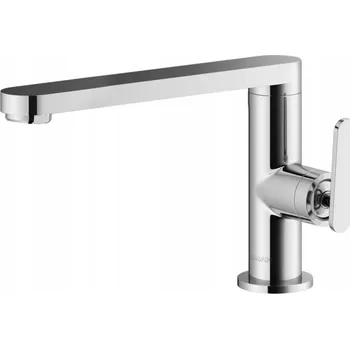 Vodovodní baterie Stojánková umyvadlová baterie Kohlman Boxine, stříbrná