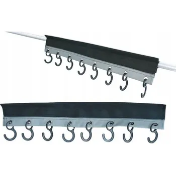 Věšák Věšák na oblečení 8 háčků Organizér do karavanu Haba