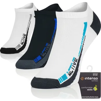 Pánské ponožky Ponožky Intenso 1733_3pak_MIX1 vícebarevné velikost 41-43