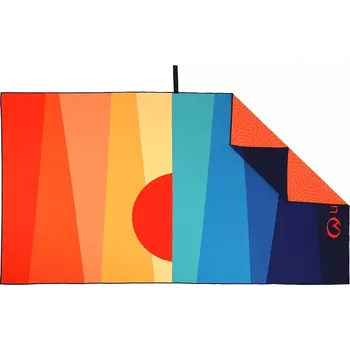 Osuška Lifeventure Printed SoftFibre Trek Towel Recycled - Sun