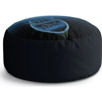 Taburet Sablio Taburet Circle Loďka na jezeře: 38x48 cm