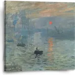 Sablio Obraz Imprese, východ slunce - Claude Monet - 50x50 cm