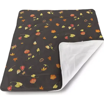 deka Sablio Deka pro miminko Podzim na černé - 80x100 cm