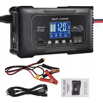 Nabíječka autobaterie Nabíječka autobaterií HTRC P20 12V/24V 20A