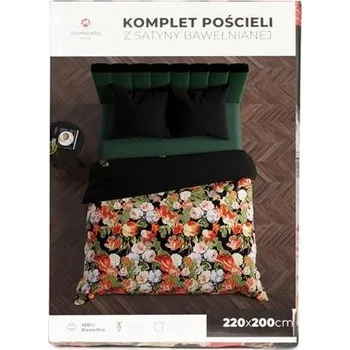 Povlečení SADA POVLEČENÍ Povlečení bavlna saténová TULIPAS 160x200cm