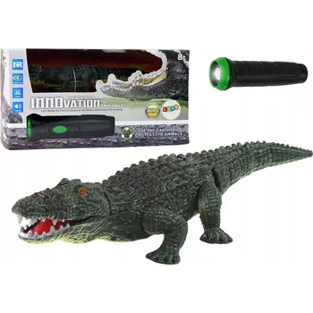 autíčko Dálkově Ovládaný Krokodýl s Ovládáním Svítilny